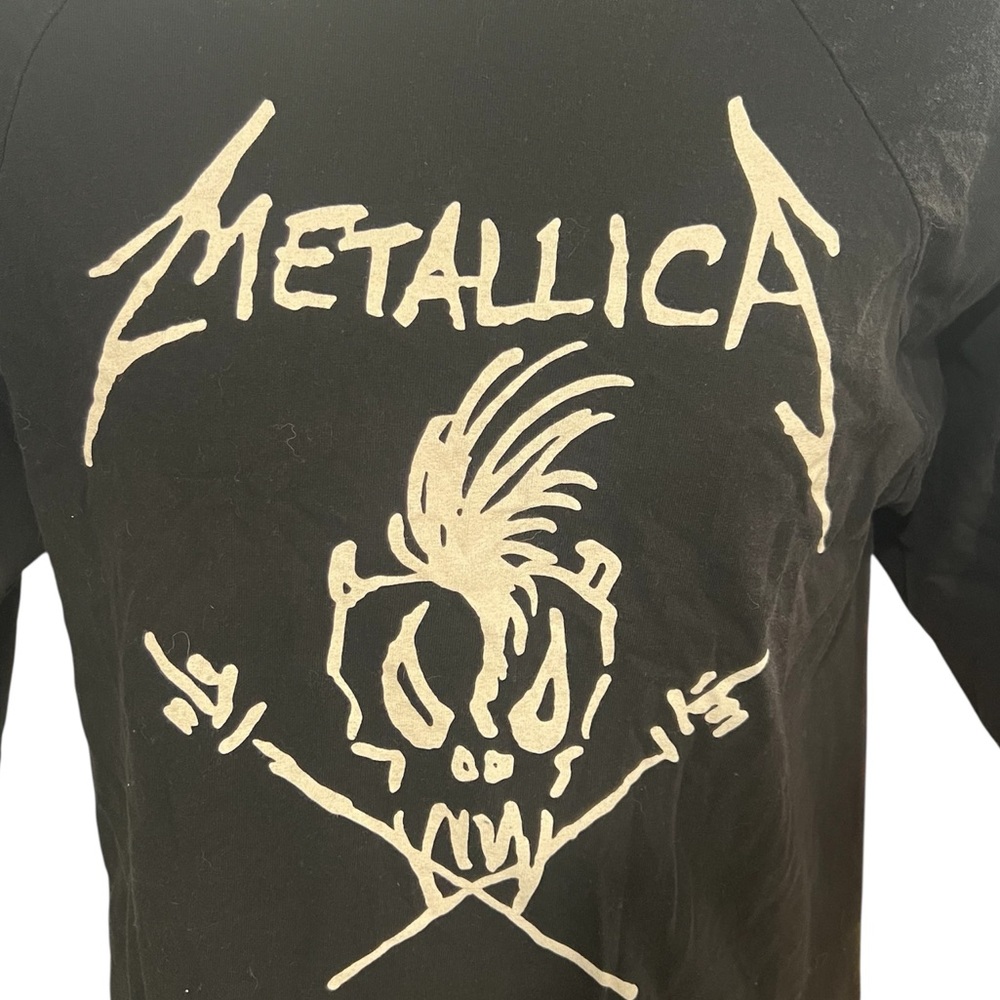 Vintage Metallica Concert Original Scary Guy T-Shirt Tour Sz Large - Picture 2 of 14